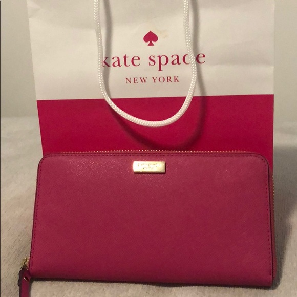 kate spade Handbags - NWT Authentic Kate Spade Pink Wallet